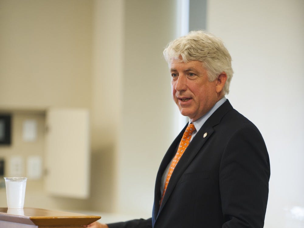 Mark Herring said he put black makeup on his face to look like a rapper for a party while a student at U.Va. in 1980.