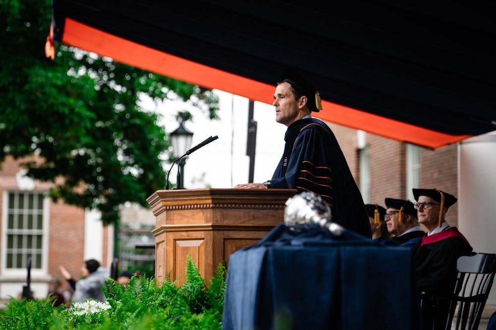 Ryan habló en la ceremonia de graduación de la Clase del 2025.