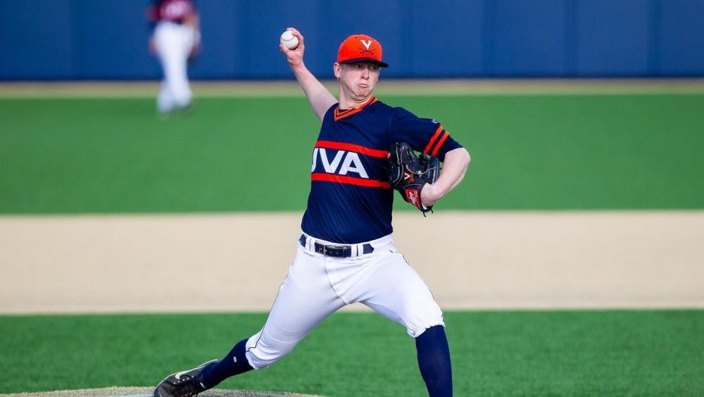 Sophomore right-hander Kyle Whitten earned the save in both games of Saturday's doubleheader.