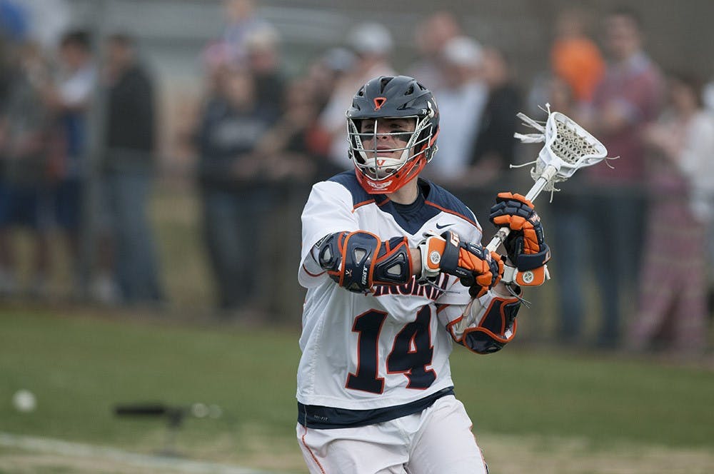 <p>Senior attackman Owen Van Arsdale was not always such a fixture in the Virginia lineup. He's worked his way into a leadership role. </p>