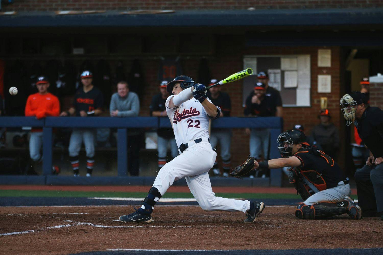 Junior infielder Jake Gelof is primed for a big season as he tries to lead the Cavaliers back to national prominence.