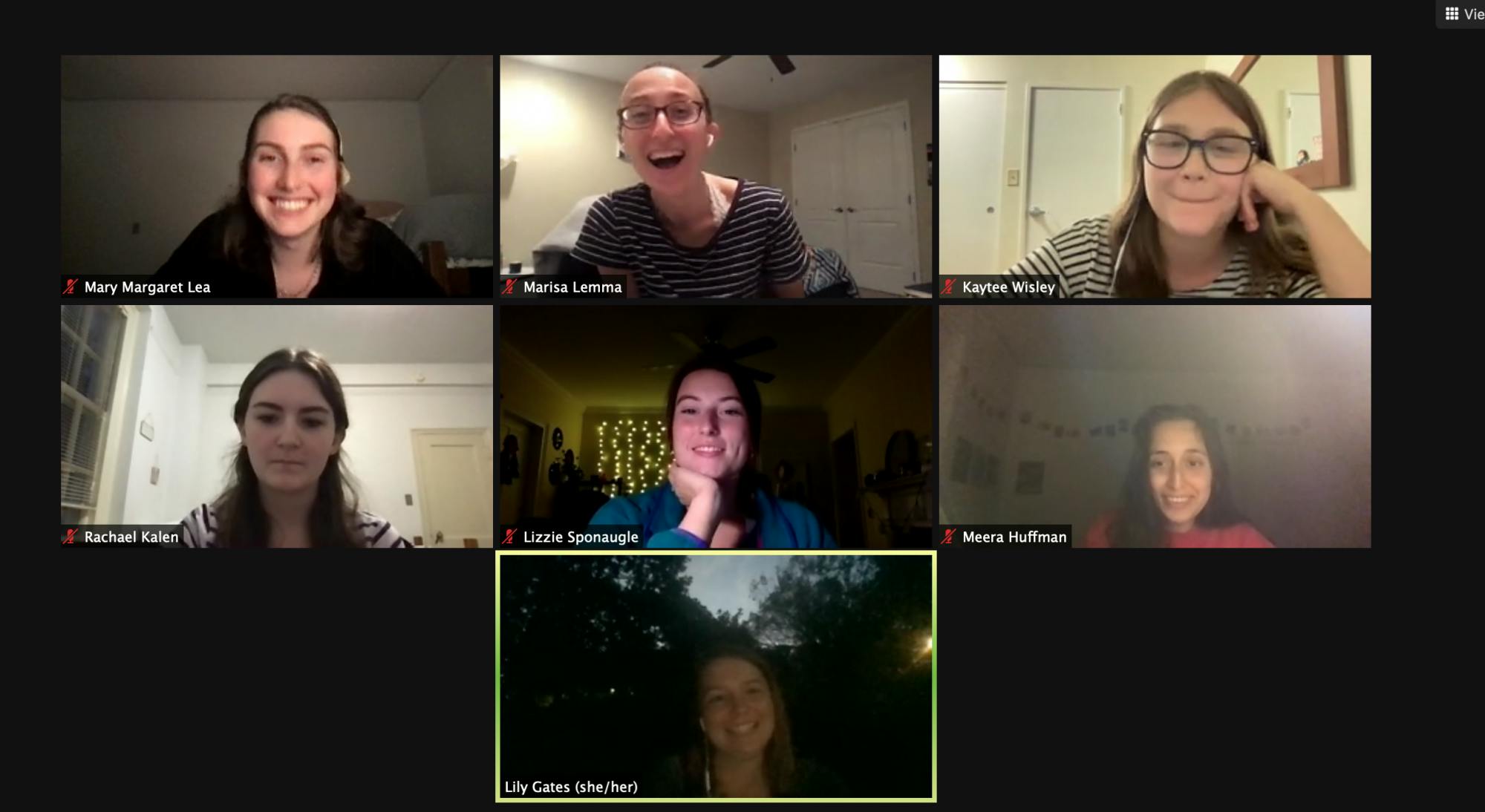 The six students in attendance were united by their love of literature and the collective experience of reading this month’s selected text. &nbsp;