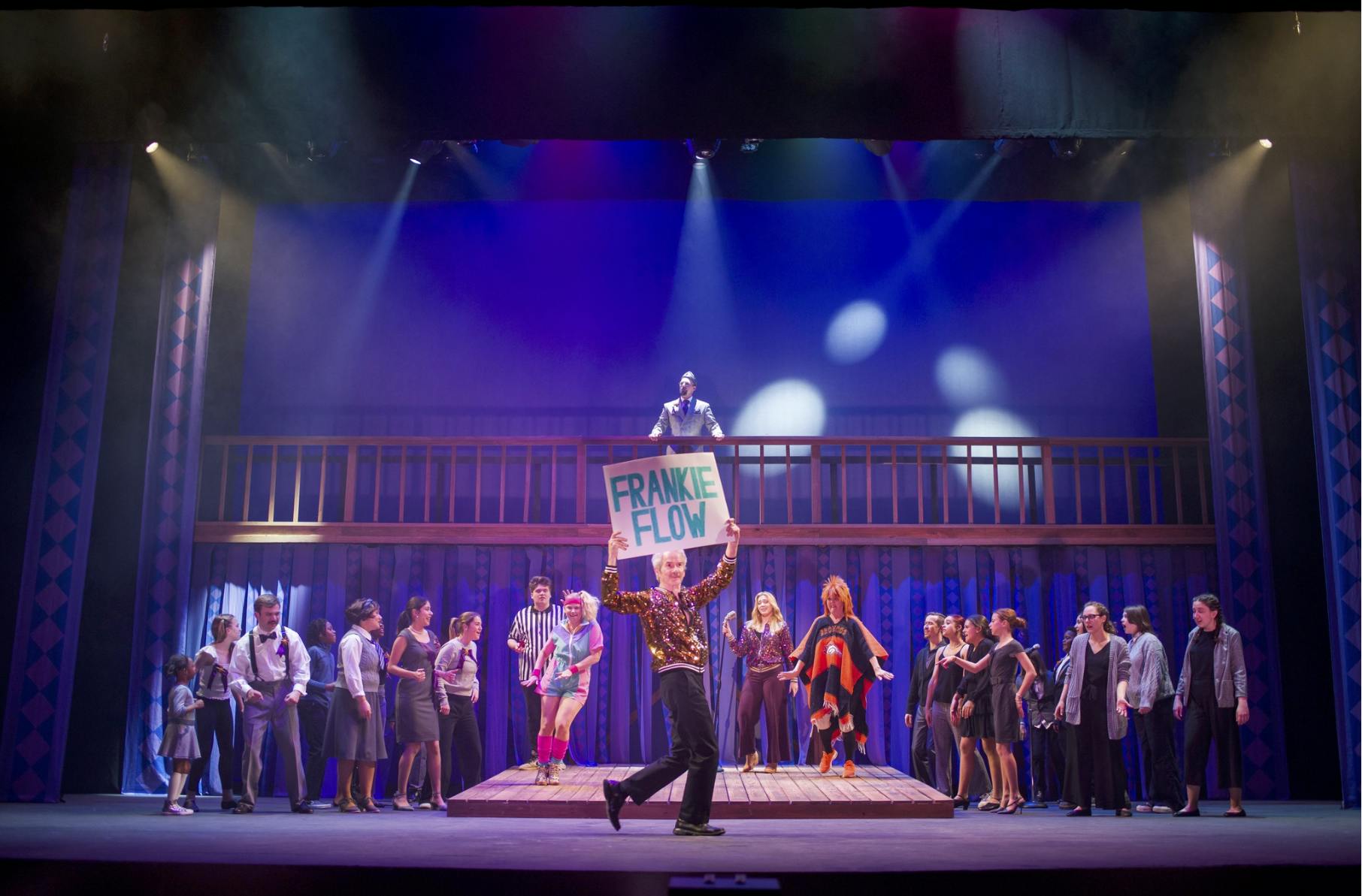 Many large group scenes were told through song, producing high-energy and exciting ensemble numbers.