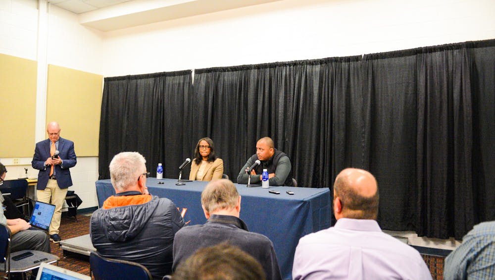 <p>Athletic Director Carla Williams thanked those who have supported the department, including the Board of Visitors, University President Jim Ryan, Chief Operating Officer J.J. Davis and community members and fans across the state and country.&nbsp;</p>