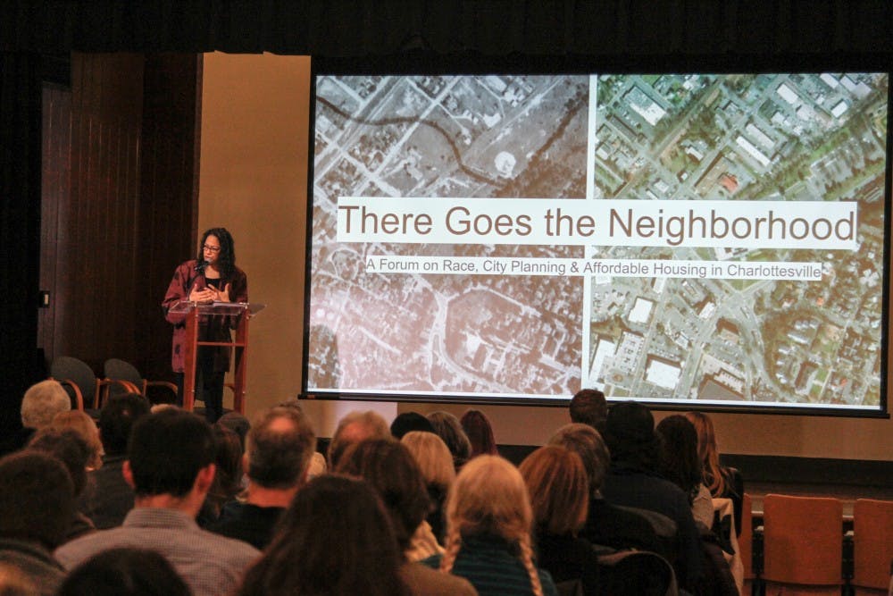 The forum kicked off with a series of presentations highlighting research on the University and city’s complicated and often hidden history of race and city planning.