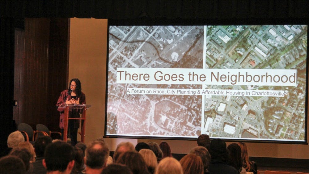 The forum kicked off with a series of presentations highlighting research on the University and city’s complicated and often hidden history of race and city planning.