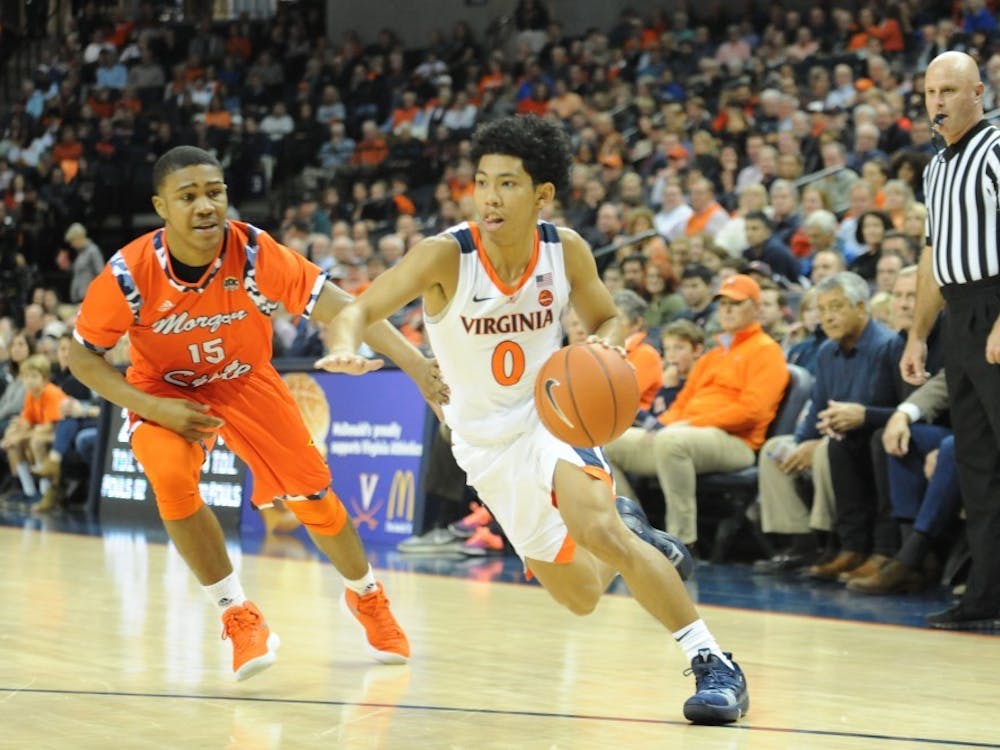 Freshman guard Kihei Clark is averaging 25.8 minutes per game this year, defying expectations.