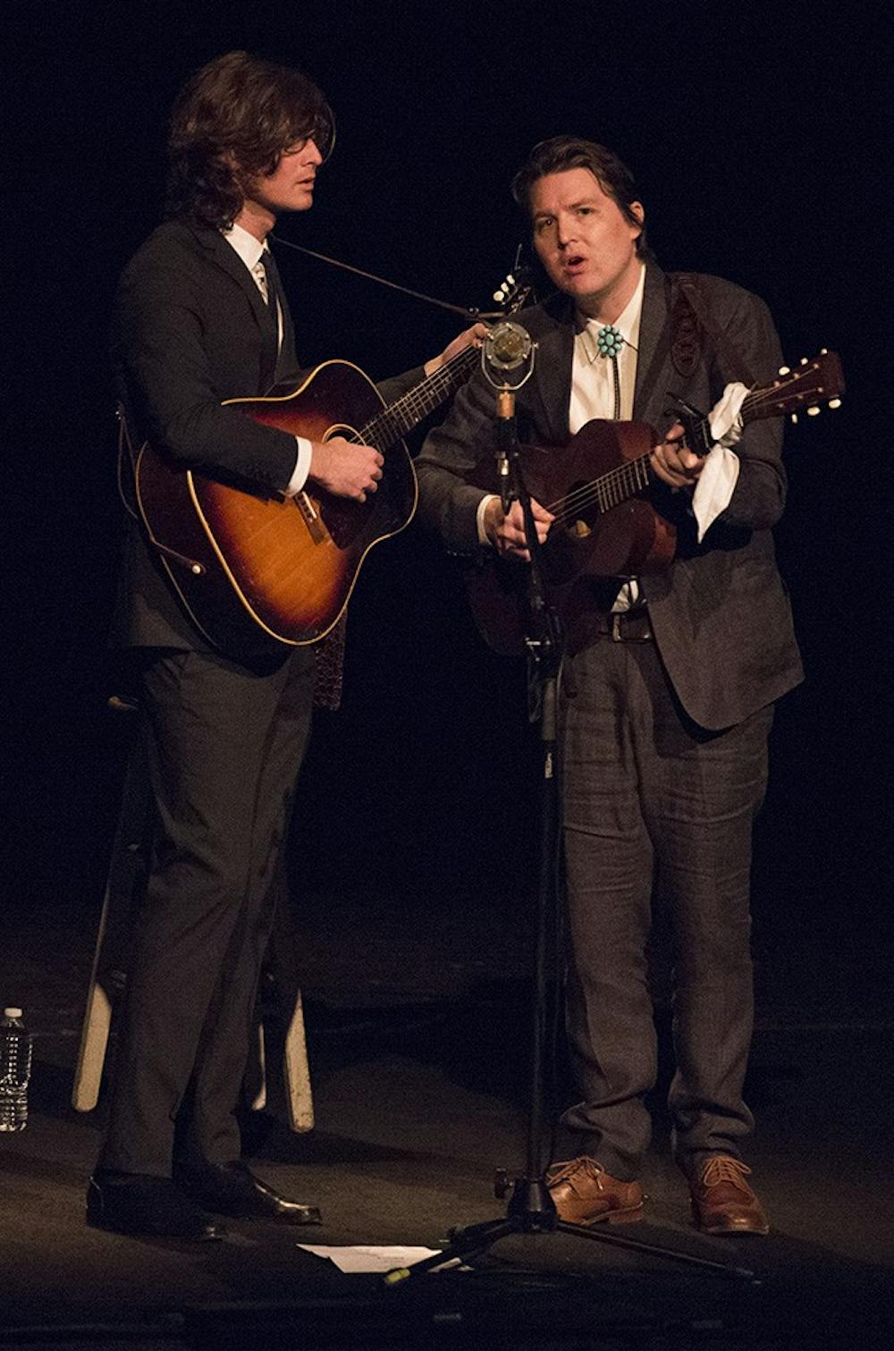 <p>The Milk Carton Kids wowed the crowd with their onstage energy at the Jefferson.</p>