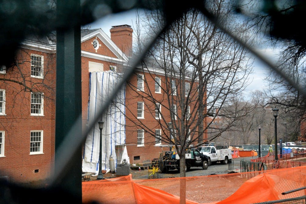 The Castle’s makeover comes in a multi-part project to renovate several dorms on McCormick Road.
