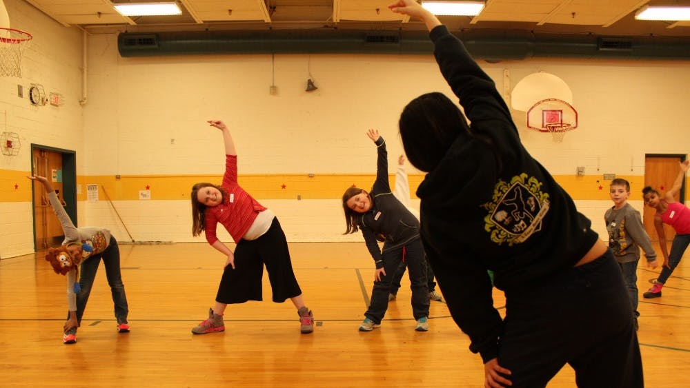 	Project Inspire visits Venable Elementary School every week to teach dance to students. 