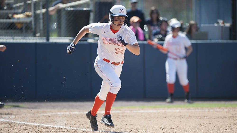 Senior left fielder Megan Harris leads Virginia with five triples this season, but she and the Cavaliers struggled to score against NC State, putting up just three runs in three games.