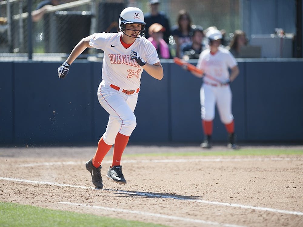 Senior left fielder Megan Harris leads Virginia with five triples this season, but she and the Cavaliers struggled to score against NC State, putting up just three runs in three games.