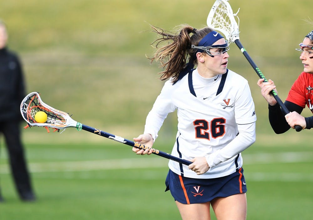 <p>Senior attacker Posey Valis and teammates will look to continue the weekend's success Wednesday at James Madison.</p>