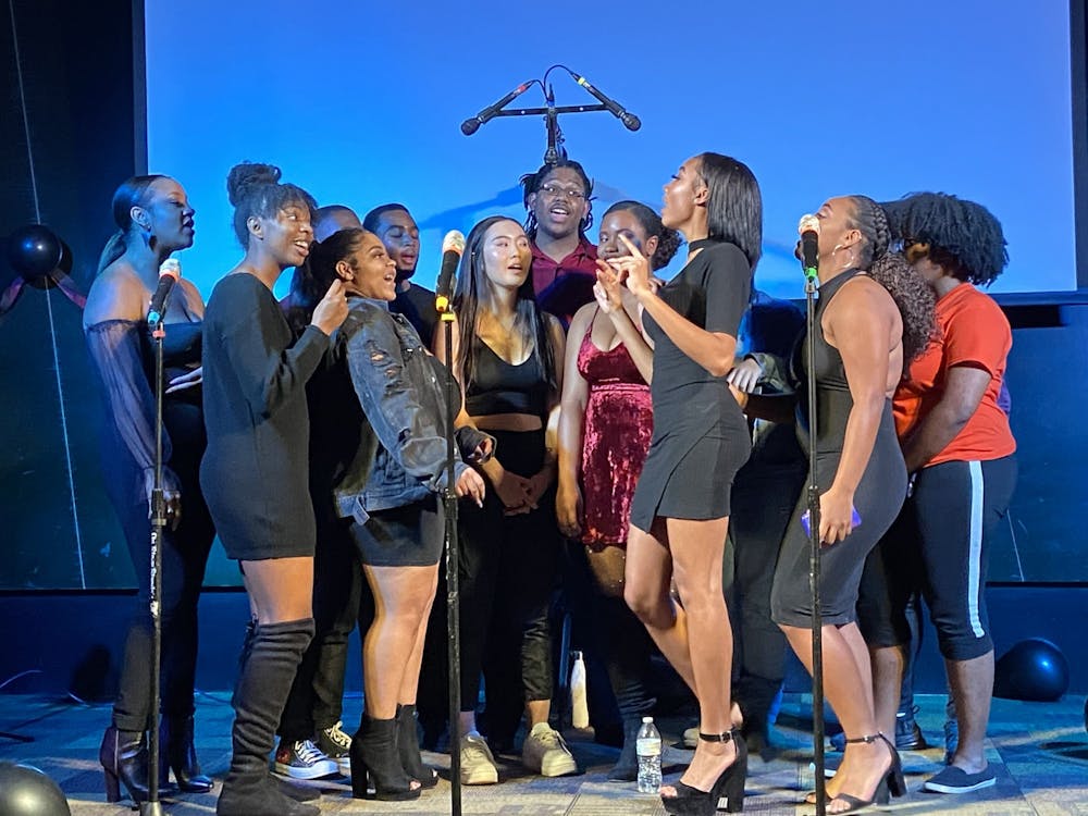 ReMix, the University's resident hip-hop a cappella group, hosted their fall concert last Friday in the Runk Green Room.&nbsp;