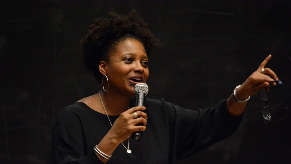 Smith read Tuesday at U.Va. as part of a series coordinated by the Center for Poetry and Poetics. 