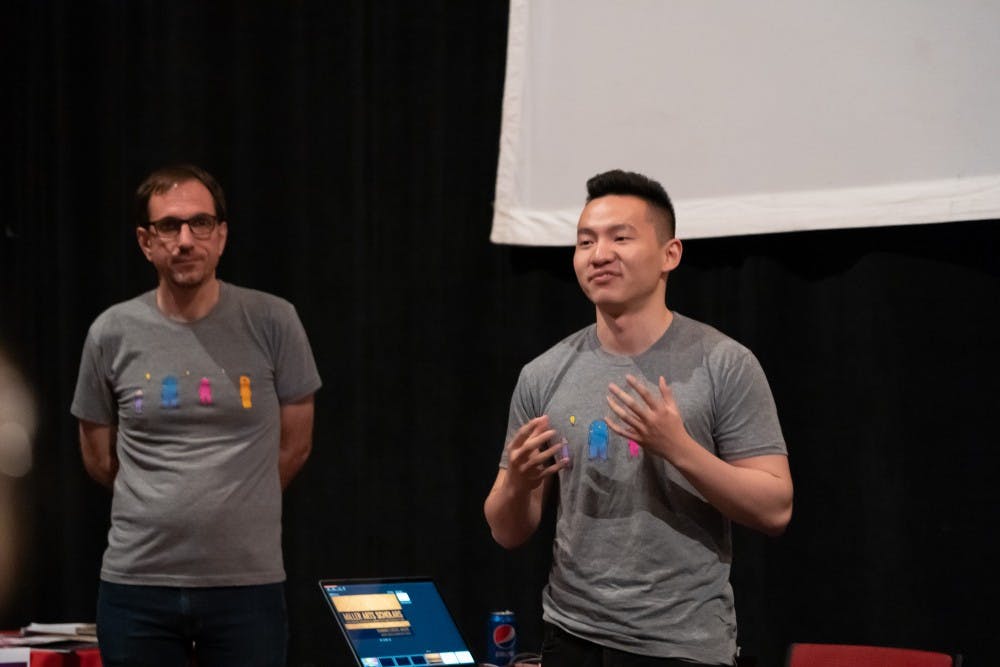 Third-year College student Eric Liu performs as part of the Miller Arts Scholars showcase.&nbsp;