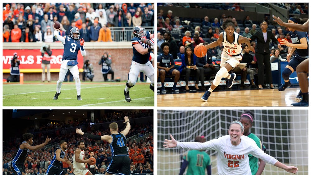 Bryce Perkins (top left), Jocelyn Willoughby (top right), Braxton Key (bottom left) and Meghan McCool (bottom right) have left a lasting mark on the University.