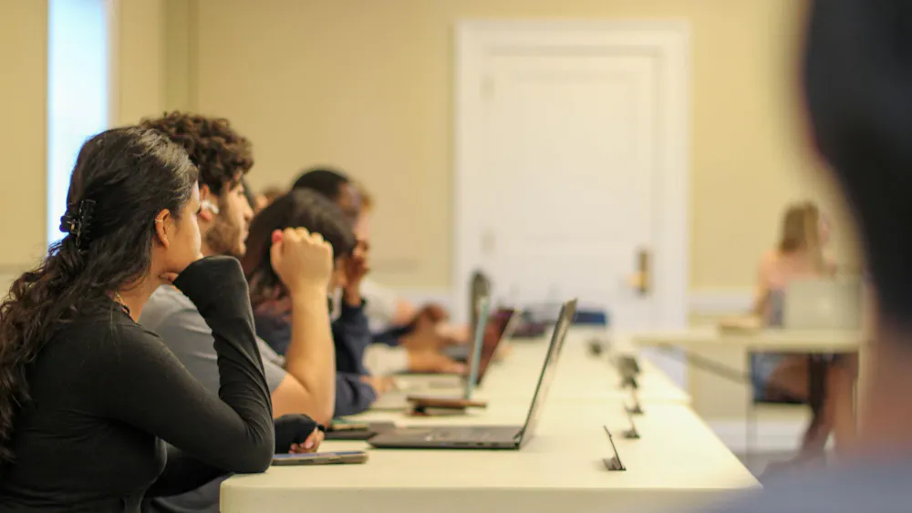 Student Council general body meeting, photographed Sept. 23, 2025.