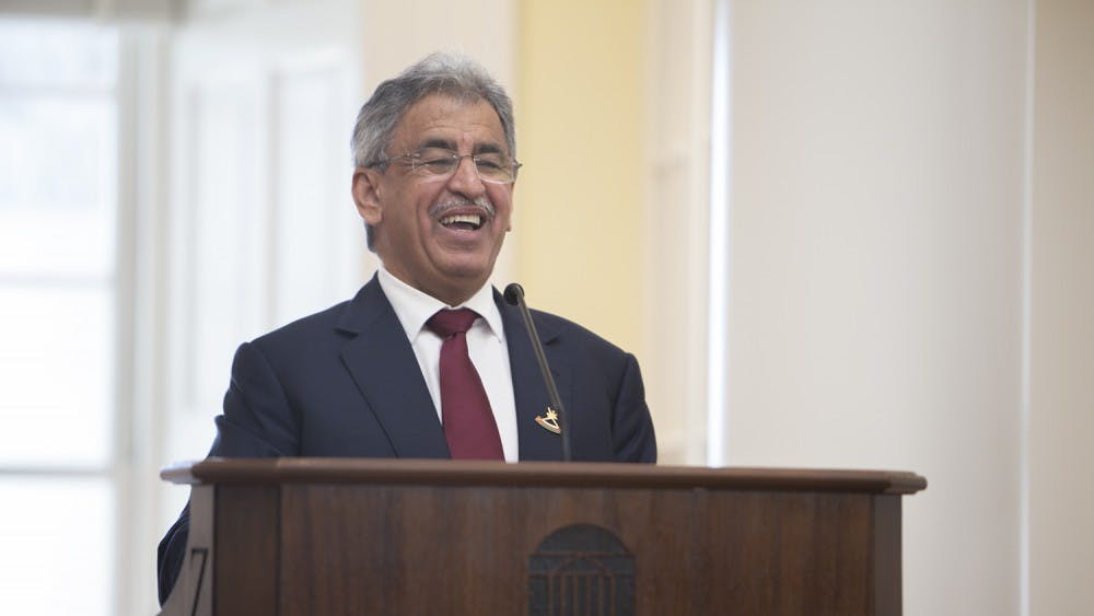 His Excellency Health Minister Dr. Ahmed Mohamed Obaid Al Saidi spoke about Oman's progress in recent decades and his hopes for future collaborations. 