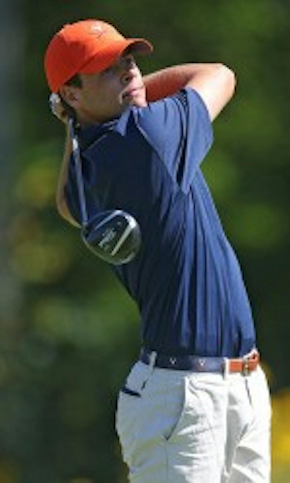 <p>Junior Derek Bard's accomplishments so far&nbsp;at Virginia make for a long list of accolades.&nbsp;Bard secured top-five finishes in nine tournaments this season, along with placing first at the US Collegiate.&nbsp;</p>