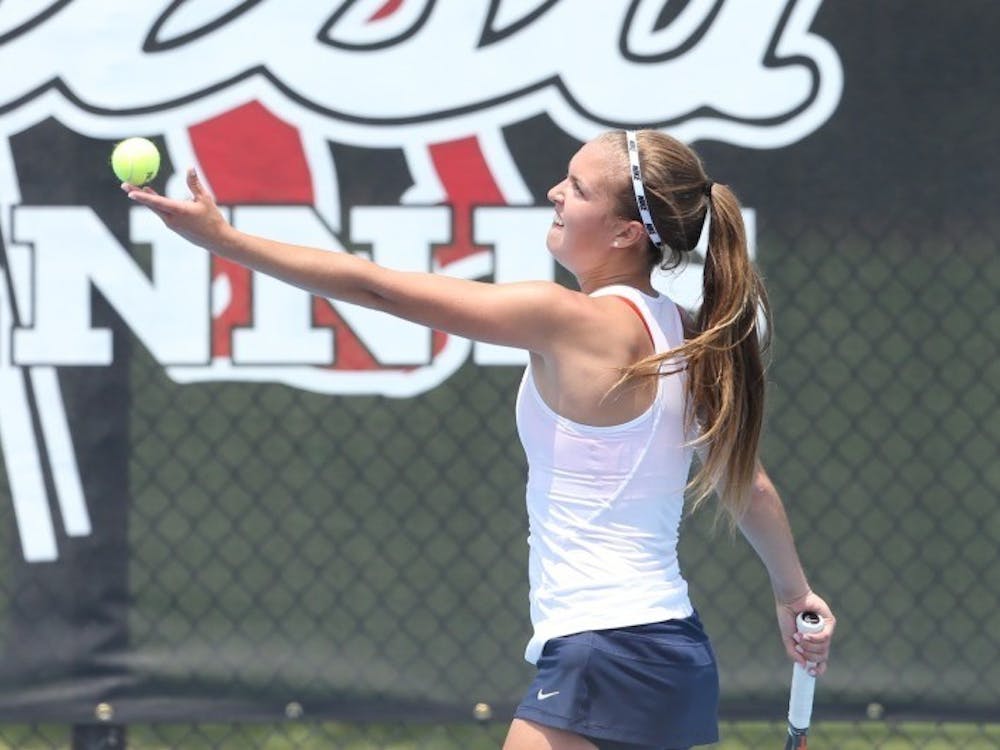 Sophomore Meghan Kelley&nbsp;won her singles match in Virginia's 4-3 loss to a talented Ole Miss team Saturday.&nbsp;