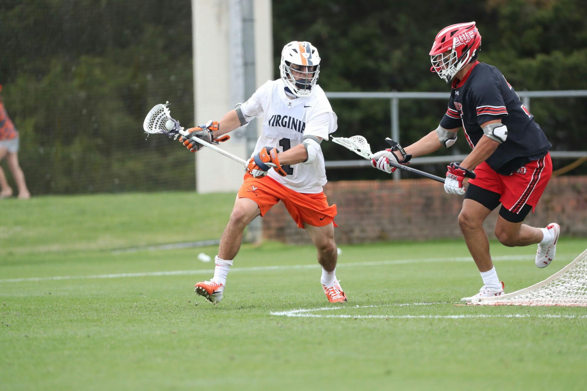 Redshirt freshman attackman Connor Shellenberger had a hat trick against the Utes.&nbsp;
