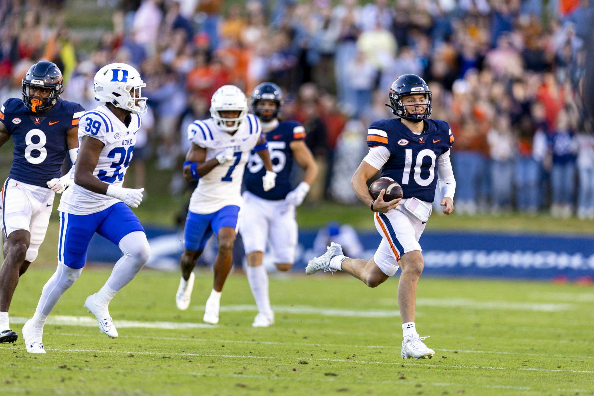 Colandrea finished with three touchdowns, but more importantly zero turnovers.