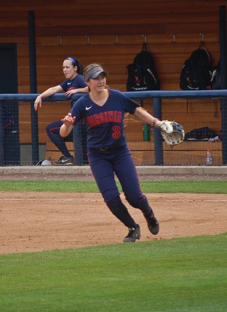 Sophomore second baseman Madison Labshere is keeping a positive attitude despite Virginia's early struggles. She is also crushing the softball, with four home runs and a team-best .611 slugging percentage. 