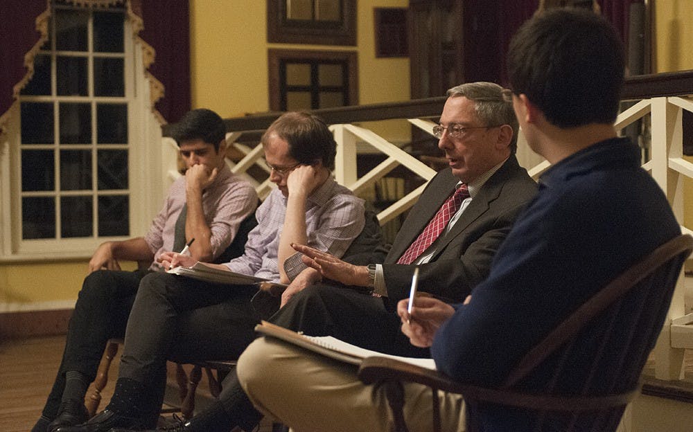 During the panel, Rheinheimer brought up several issues specific to college students, such as housing and health records for transgender students.