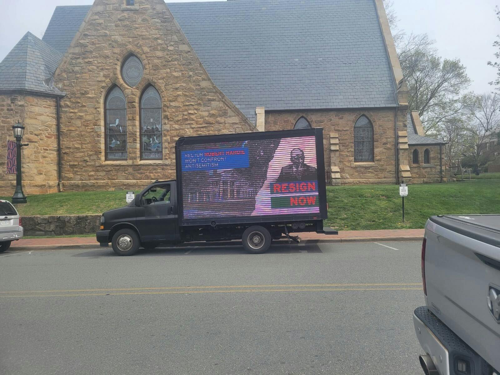 At the recent March 1 Board meeting, Hardie and Board member Bert Ellis argued when Ellis insisted on bringing up the subject of antisemitism and Jewish student safety on Grounds. &nbsp;