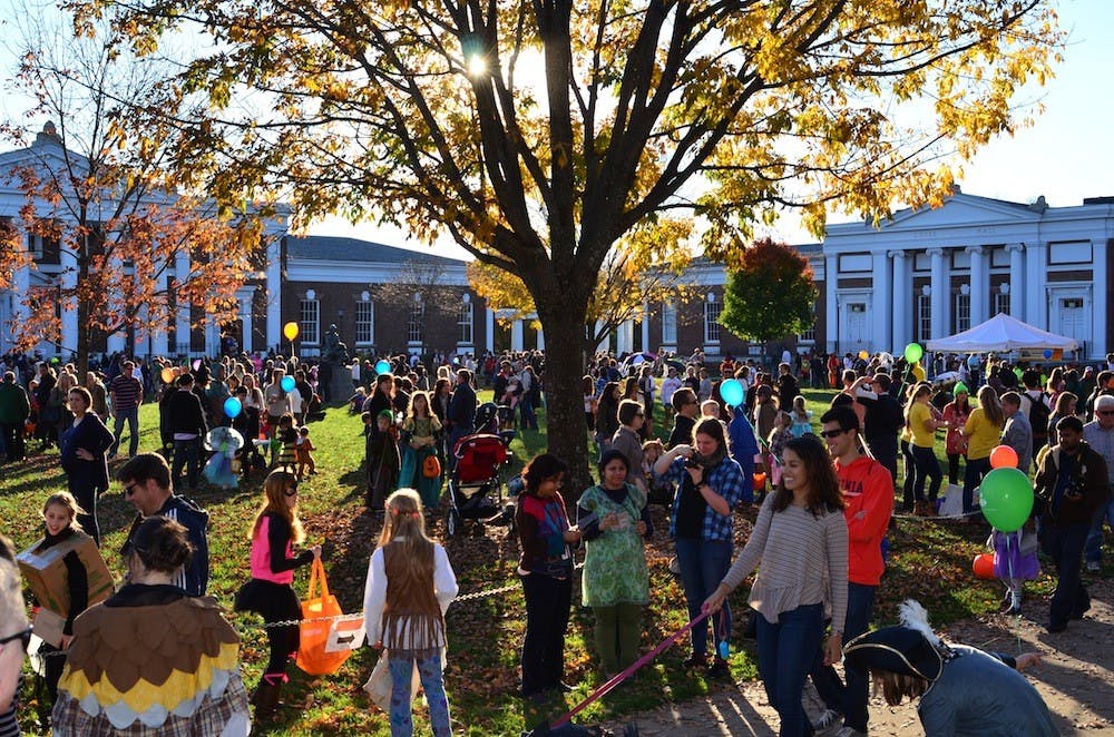 Third Year Council held the University's first 'Cultures are not Costumes' initiative during Trick-or-Treating on the Lawn.