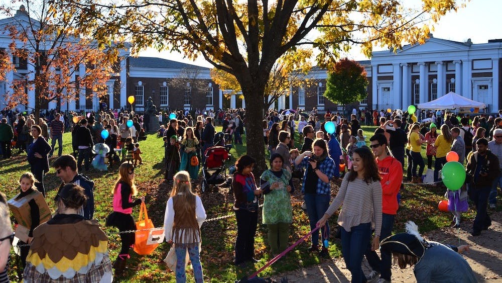 Third Year Council held the University's first 'Cultures are not Costumes' initiative during Trick-or-Treating on the Lawn.