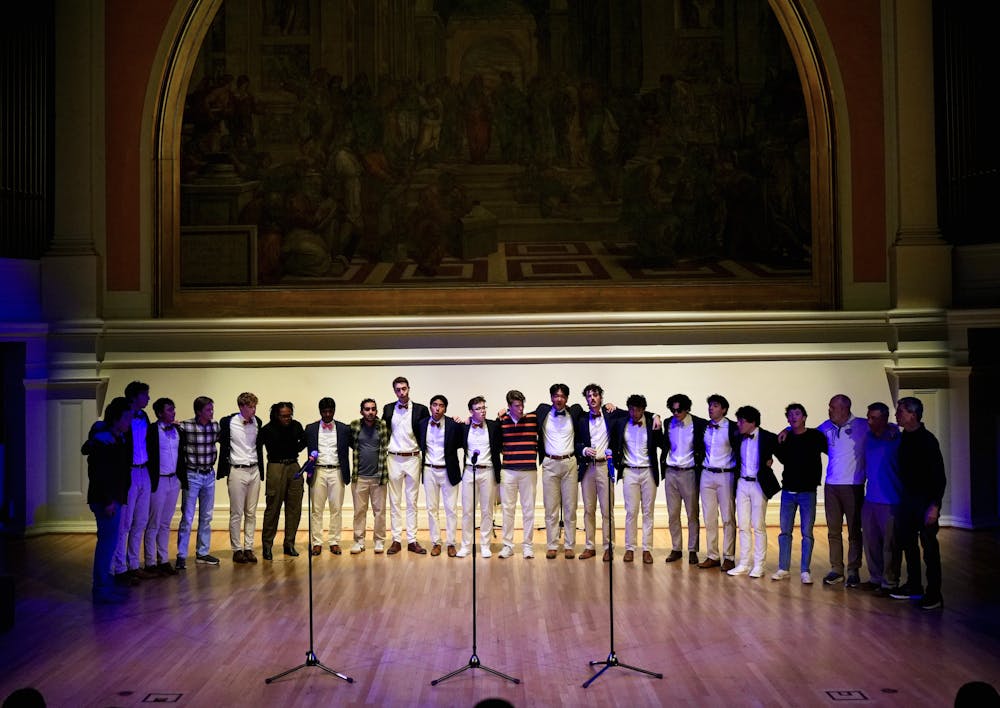 <p>The Virginia Gentlemen will take the stage in Old Cabell Hall Saturday at 8 p.m.</p>