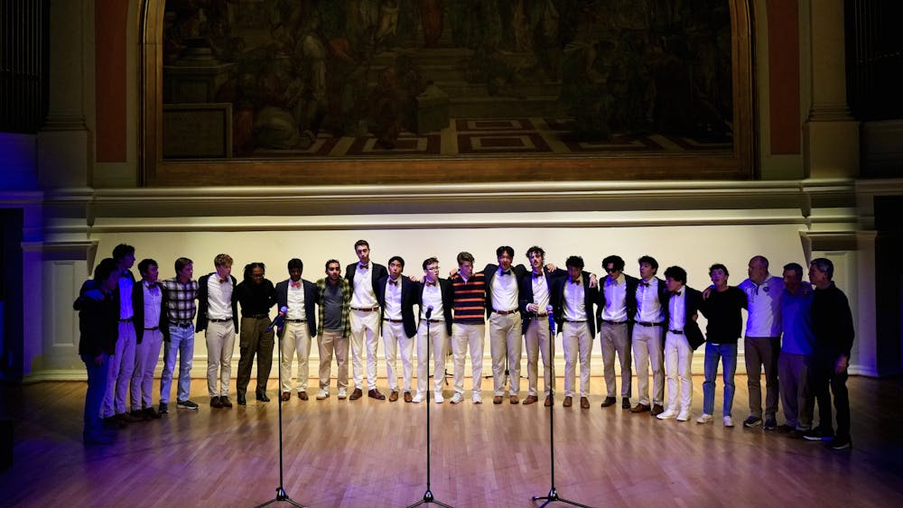 The Virginia Gentlemen will take the stage in Old Cabell Hall Saturday at 8 p.m.