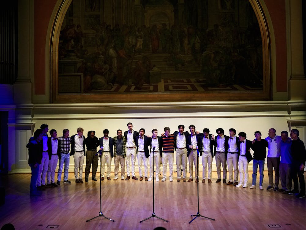 The Virginia Gentlemen will take the stage in Old Cabell Hall Saturday at 8 p.m.