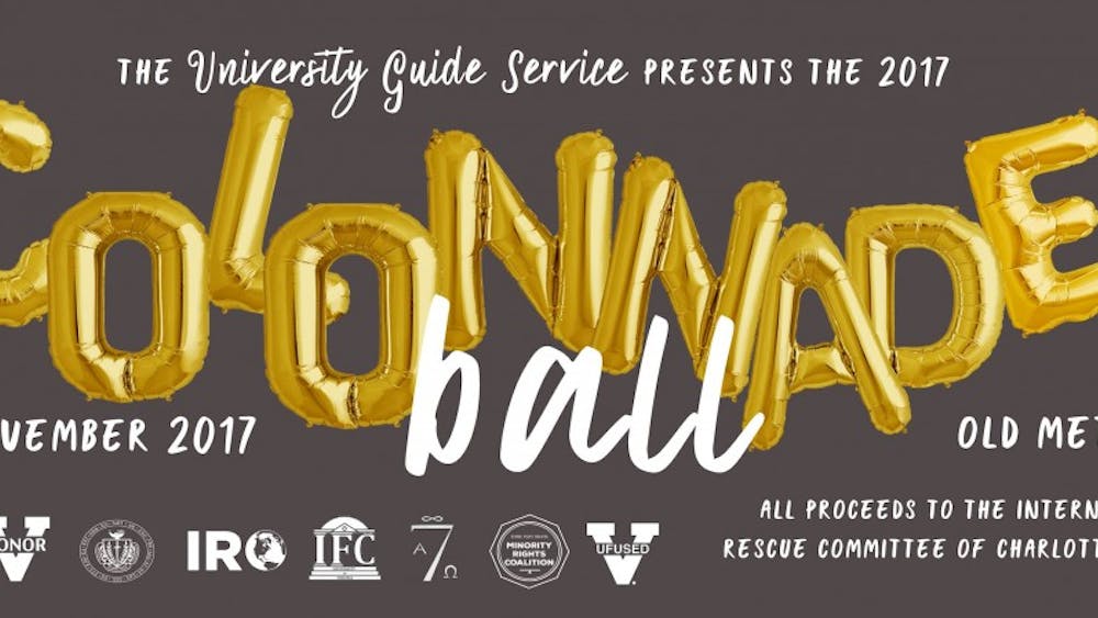 Nov. 3 marks the University Guide Service’s 29th annual charity Colonnade Ball benefitting the International Rescue Committee of Charlottesville.