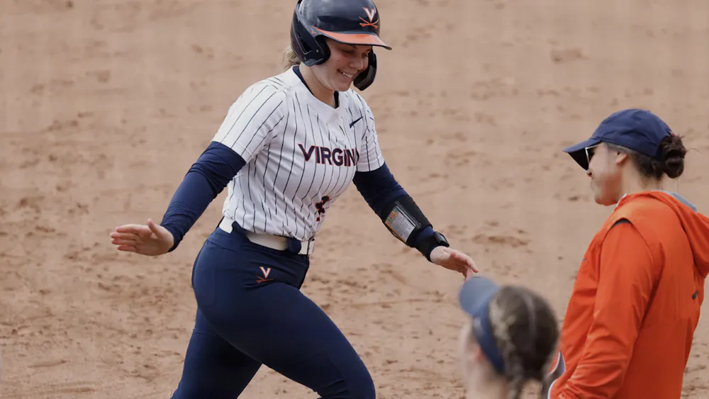 Sophomore infielder Alex Call hit her fourth homer of the year Friday.