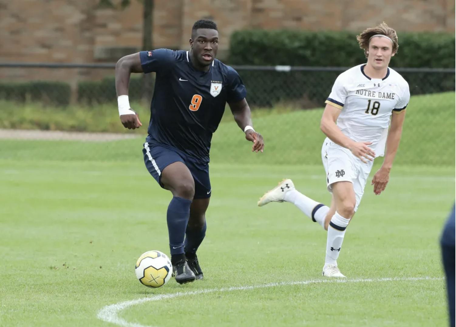 While at Virginia, Dike registered 15 goals and nine assists in 36 games.