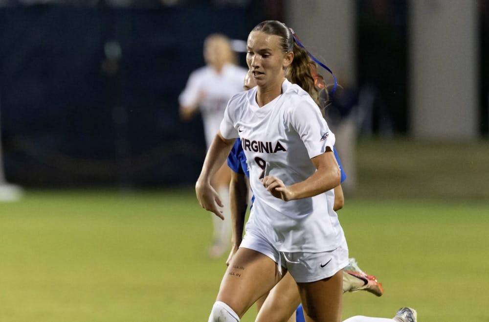 <p>Meredith McDermott during a game last week against Duke.</p>