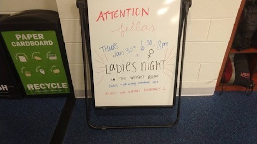 Over 200 students attended IM-Rec's Ladies Night, hosted at the AFC.