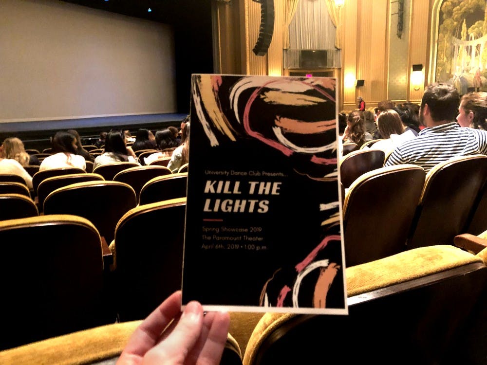 The University Dance Club held their "Kill the Lights" showcase at the Paramount Theater.