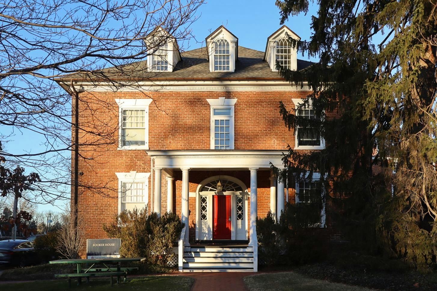 Booker House, photographed Jan 20, 2026.