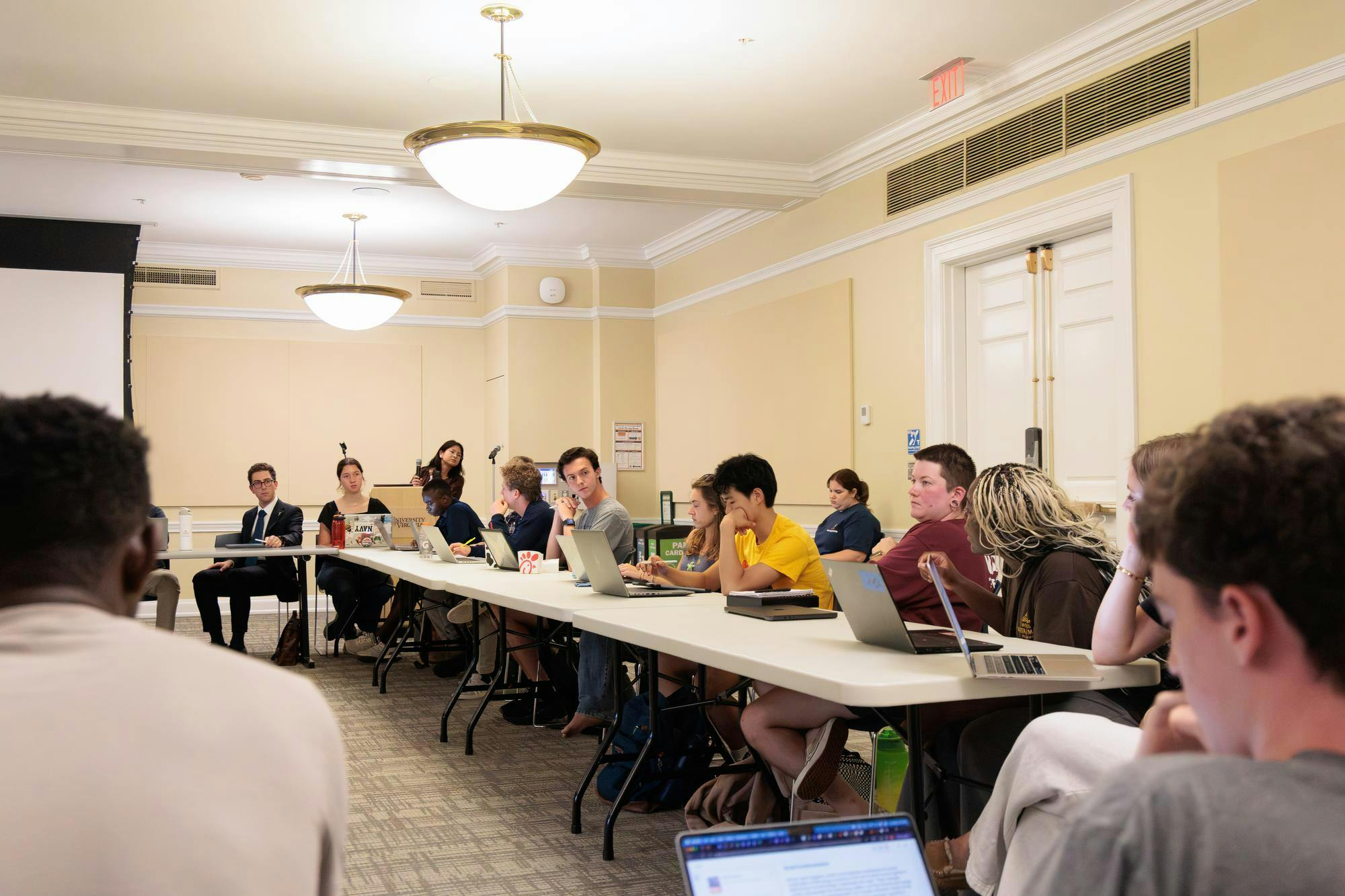 Student Council general body meeting, photographed Sept. 1, 2026.