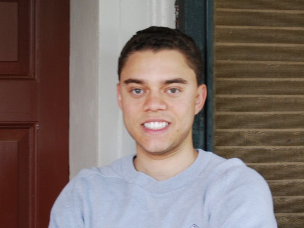 JacobYear: FourthSchool: College of Arts and SciencesMajor: Chemistry and African-American and African StudiesU.Va Involvement: Office of African-American Affairs Peer Advisor, Black Male Initiative, Iota Beta Chapter of Alpha Phi Alpha Fraternity, Inc.Ideal date (physical attributes): Attractive, femaleIdeal date personality: Cool, easy to talk to, enjoys sports, laughs at my jokesIdeal date activity: Dinner, tossing a football on the lawn, watching a sporting eventDealbreakers?: Trump supporterDescribe a typical weekend: Starting Friday, I mentor at an elementary school, and depending on my work load, I would go outHobbies: Playing and talking sports, hanging with friendsWhat makes you a good catch?: Dating me is dating your best friend.What makes you a less-than-perfect catch?: I tell dad jokes (reason why I said someone who's willing to laugh at my jokes).What is your spirit animal?: Gazelle — graceful and elegant in its presenceWhat is your favorite pick-up line?: Netflix & chill?Describe yourself in one sentence: I am a driven individual deeply passionate about his involvement in uplifting his community.