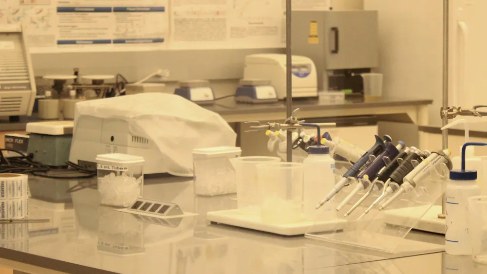A laboratory in the Chemistry Building, photographed Nov. 19, 2025.