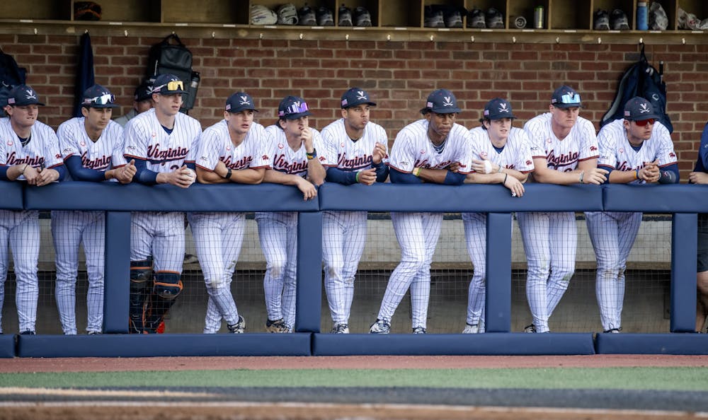 The Cavalier bench gazes on at Davenport Field.