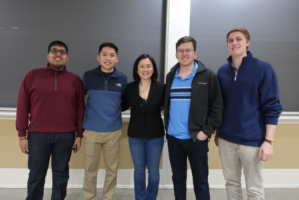 The Virginia Venture Fund hosted a talk with Professor Syaru Shirley Lin Feb. 21.&nbsp;