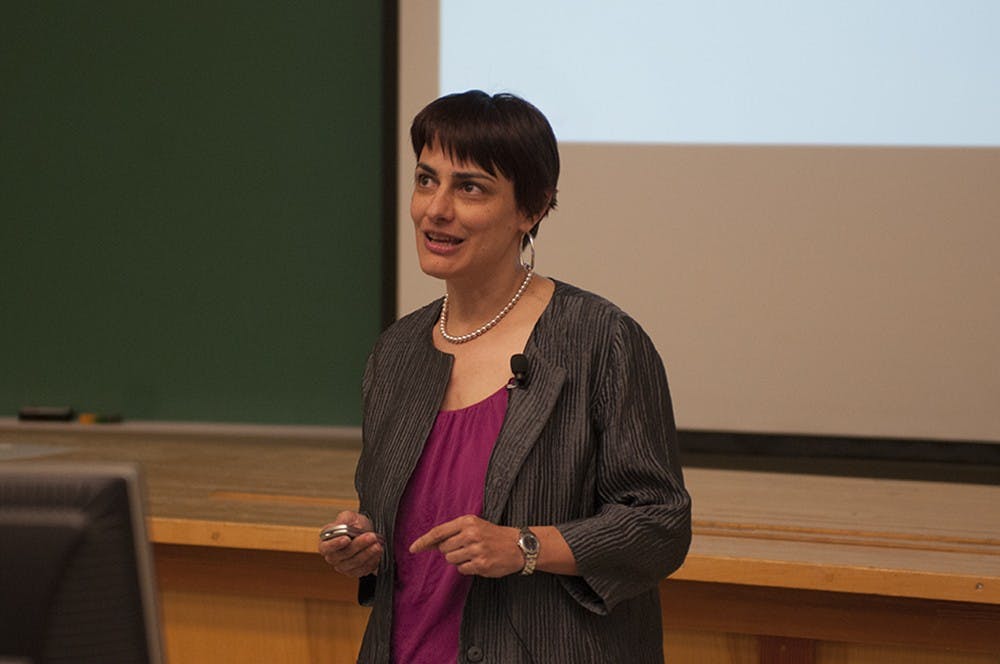 Riley said the smartest, toughest students who are able to pass every test no matter the cost are those who prevail and noted how the idea of “sublimating bodily desire to the power of the test” is pervasive within STEM culture.