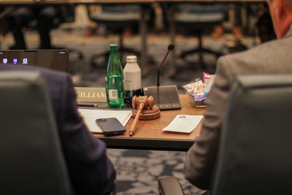 The Board of Visitors convened at their December meeting, photographed Dec. 5.