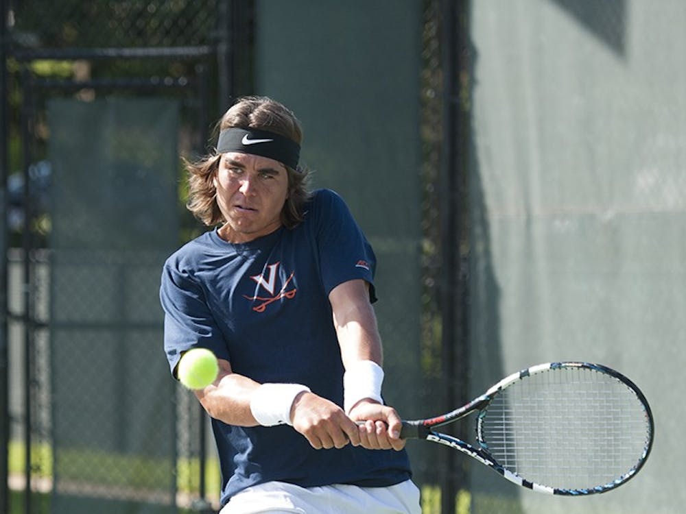 Sophomore Collin Altamirano won a decisive match against NC State, allowing Virginia to advance to the ACC Tournament semifinals.